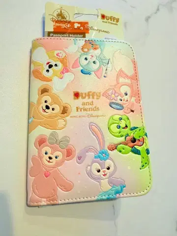 Duffy and Friends 여권 케이스 홍콩 디즈니
