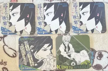 귀멸의 칼날 아트 코스터 원화 원작