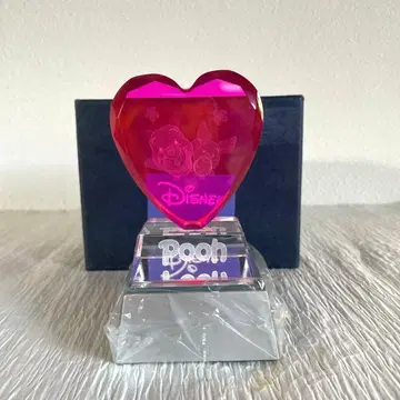 Disney 푸우 하트형 오브제