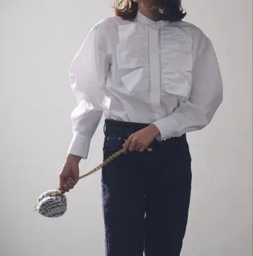 RIKO TOKYO 리코 triple ribbon 블라우스