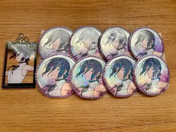 체인소 맨 레제 오로라 캔뱃지 키링 이타백