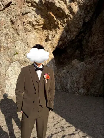 3세트 턱시도 카키