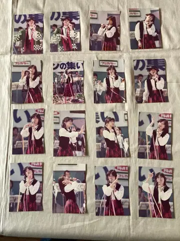 이시노 마코 콘서트 브로마이드 16장 Kodak 당시 물품