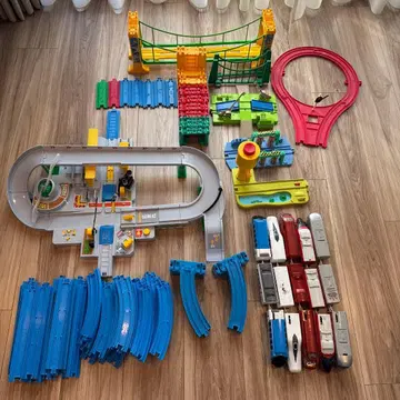 프라레일 세트 차량 레일 풍경