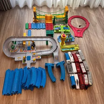 프라레일 세트 차량 레일 풍경