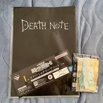 데스노트 클리어 파일 아크릴 스탠드 세트