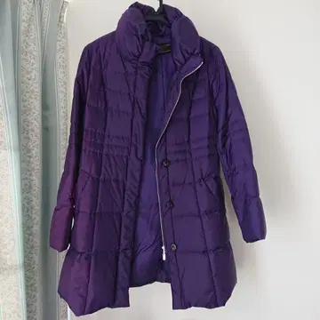 퍼플 다운 자켓 여성용 새상품