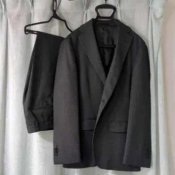 URBAN SETTER 차콜 그레이 비즈니스 정장