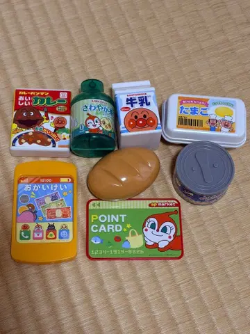 호빵맨 계산대 잡화 세트