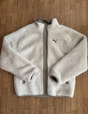 PUMA 리버서블 플리스 자켓 M 사이즈
