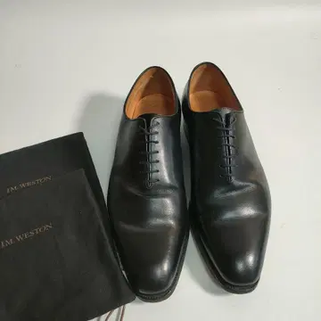 J.M. WESTON 404 사이클리스트 7아이렛 블랙 10E