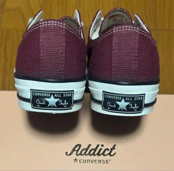 컨버스 척 테일러 애딕트 버건디