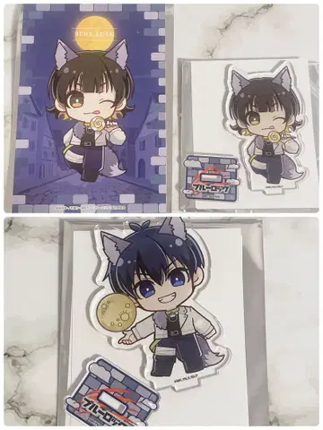 블루 록 호즈키 메구루 & 이사기 요이치 울프 컬렉션 아크릴 스탠드+특전