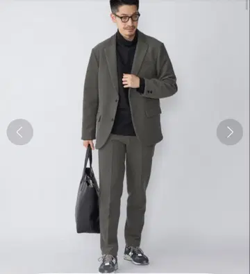 SHIPS 다운 패브릭 피케 2버튼 자켓 27,940엔