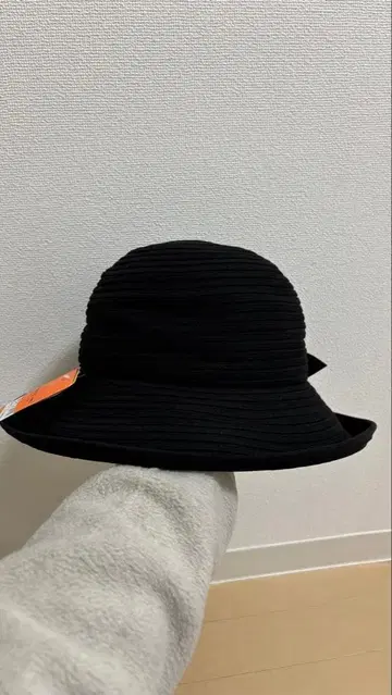 고베 맥신 실키 스웨이드 모자 블랙