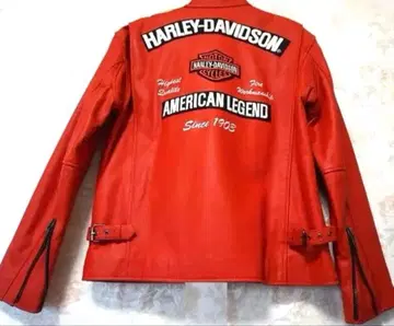 HARLEY-DAVIDSON 가죽 싱글 라이더 자켓 한국제