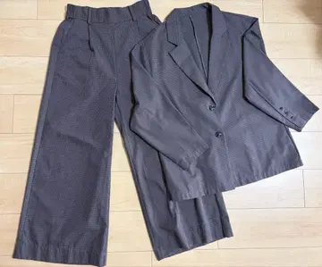 [ RAGEBLUE ] 체크 무늬 셋업 여성용 F