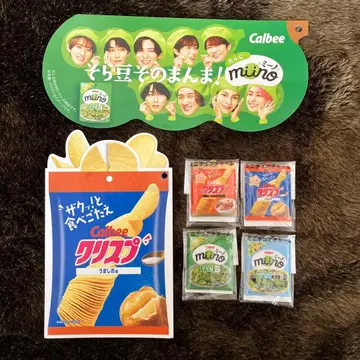 카루비 미노 크리스프 미니어처 참과 리플렛