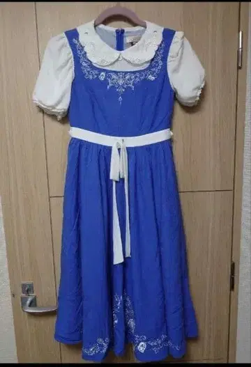 시크릿허니 자수 원피스 미녀와 야수 벨 시크릿허니