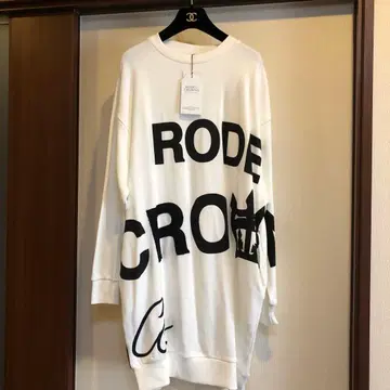RODE CROWN 로고 프린트 트레이닝복