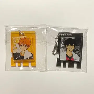 하이큐 쿠로오 테츠로 히나타 쇼요 트레이딩 센토죠풍 키링 아크릴 키링