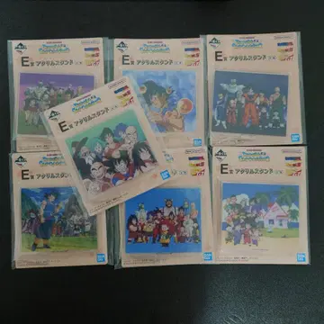 제일복권 드래곤볼 SNAPCOLLECTION 2 아크릴 스탠드 세트