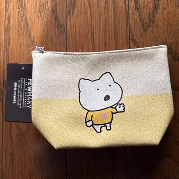 스튜디오 UG 니시무라 유우지 시무룩한 고양이 스퀘어 파우치