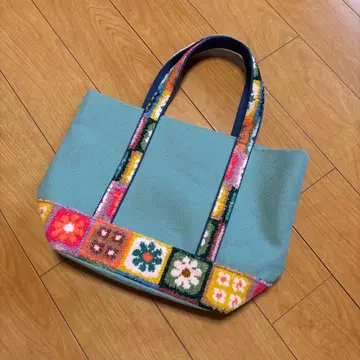 FEILER 꽃무늬 자수 토트백