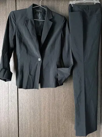 블랙 수트 셋업 상하의