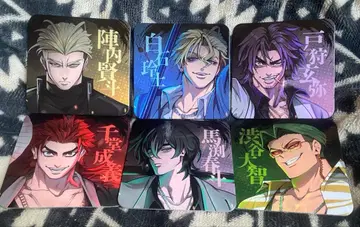 휴먼버그 대학 텐노지구 코스터 6매 세트