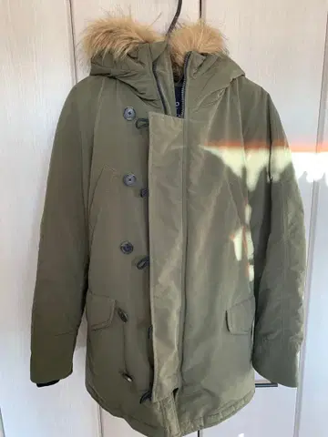 새상품급 nano UNIVERSE 모즈 코트 올리브 M