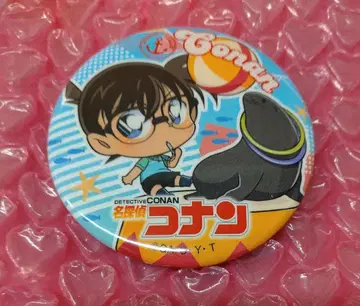 명탐정 코난 선샤인 수족관 한정판 캔뱃지 에도가와 코난