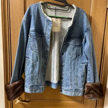 캐논 크리에이션 Coomb 데님 자켓 소매 보아 탈부착 가능 L40