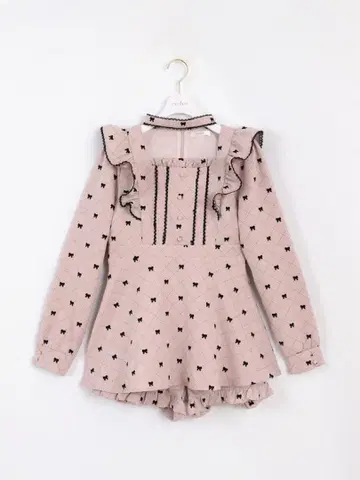 25 가을/겨울 신상 evelyn 체크 셋업 핑크