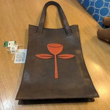 (컨디션 최상) 레어 미나 페르호넨 angel 토트백 브라운 소가죽