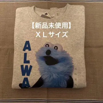 [ 미사용 새상품 ] GU 헤비웨이트 맨투맨 풀오버 퍼펫 순순 XL