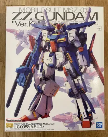 [ 미조립 ] 반다이 MG ZZ 건담 Ver.Ka