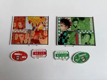 귀멸의 칼날 렌고쿠 쿄쥬로 카마도 탄지로 점프샵 생일 아크릴 스탠드