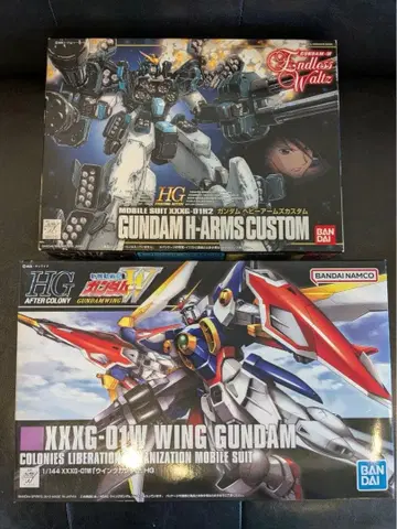 HG 윙 건담 HG 헤비 암즈 커스텀 2점 세트