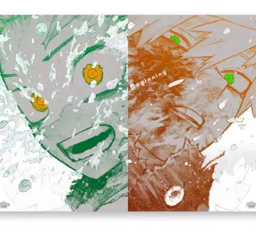 히로아카 원화전 아트 포스터 A2 2장 세트 미개봉 새상품