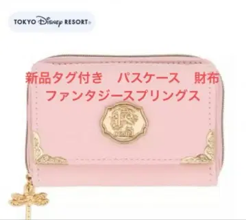 택 포함 새상품 디즈니씨 판타지 스프링스 호텔 패스 케이스 지갑