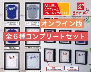 온라인판! MLB 유니폼 프레임 마그넷 2종 6개 풀컴프