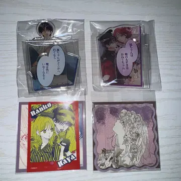 봄의 폭풍과 몬스터 아크릴 스탠드 만복 가챠 스티커 미유키 미츠바치