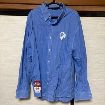 NESTA 라이온 로고 긴팔 셔츠 XXL