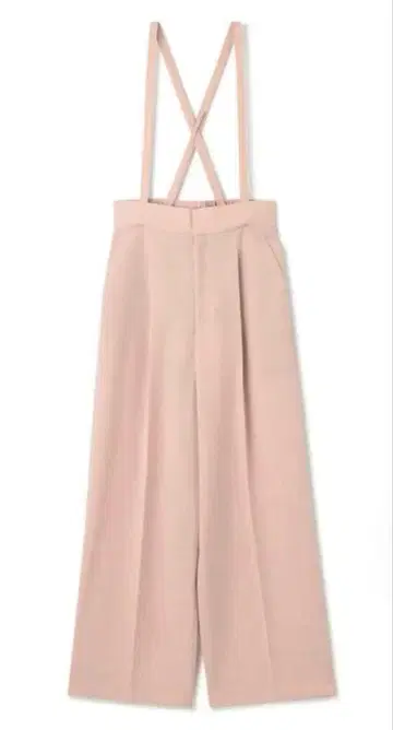 [ uncrave ] 워셔블 와이드 팬츠 (서스펜더 포함)