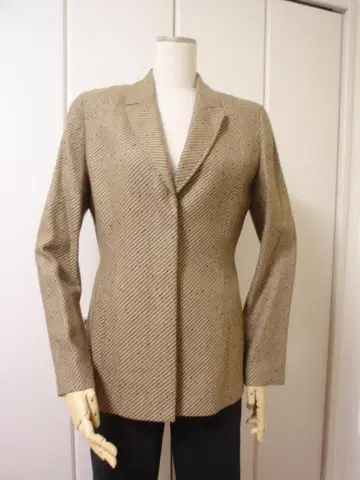 (새상품급) TRUSSARDI 트루사르디 베이지 테일러드 자켓 42