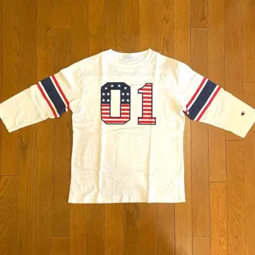 Champion 7부 소매 티셔츠 01 새상품급