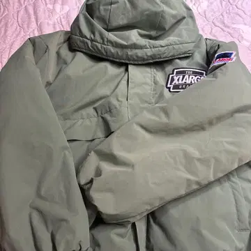 XLARGE 다운 자켓 올리브 그린