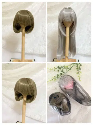 딜러제 가발 9인치 2점 인테이크 밥