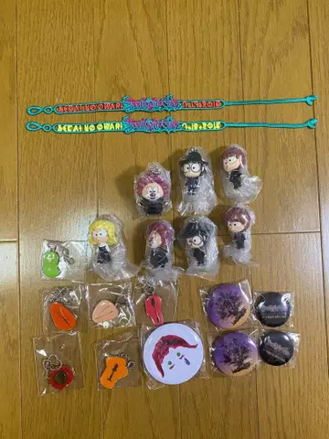 세카오와 키링 캔 배지 미상가